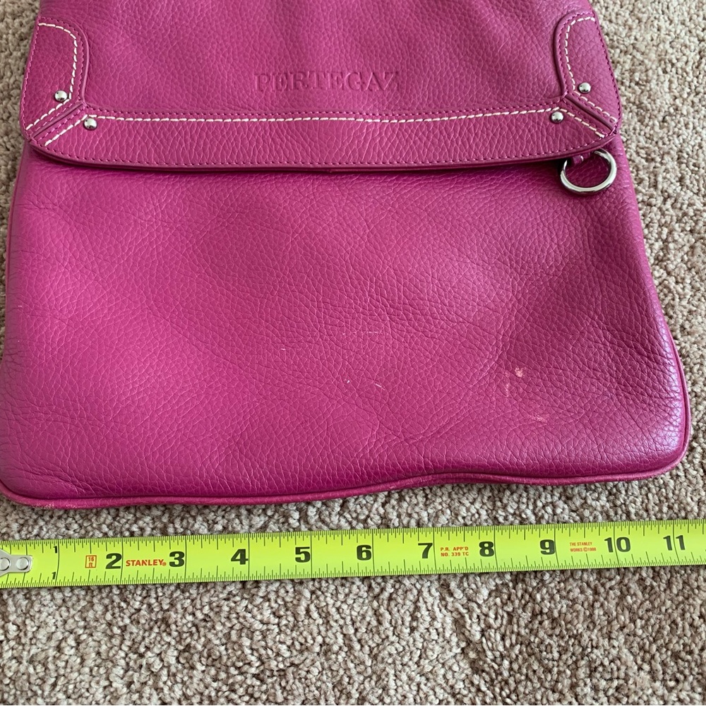Pertegaz Vintage Leather Crossbody Bag - Made in Spain - Picture 12 of 16